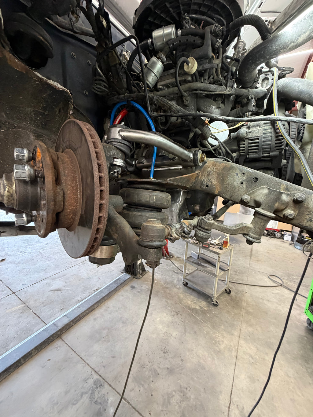 1986.5-1997 Nissan D21 to Toyota spindle conversion control arms