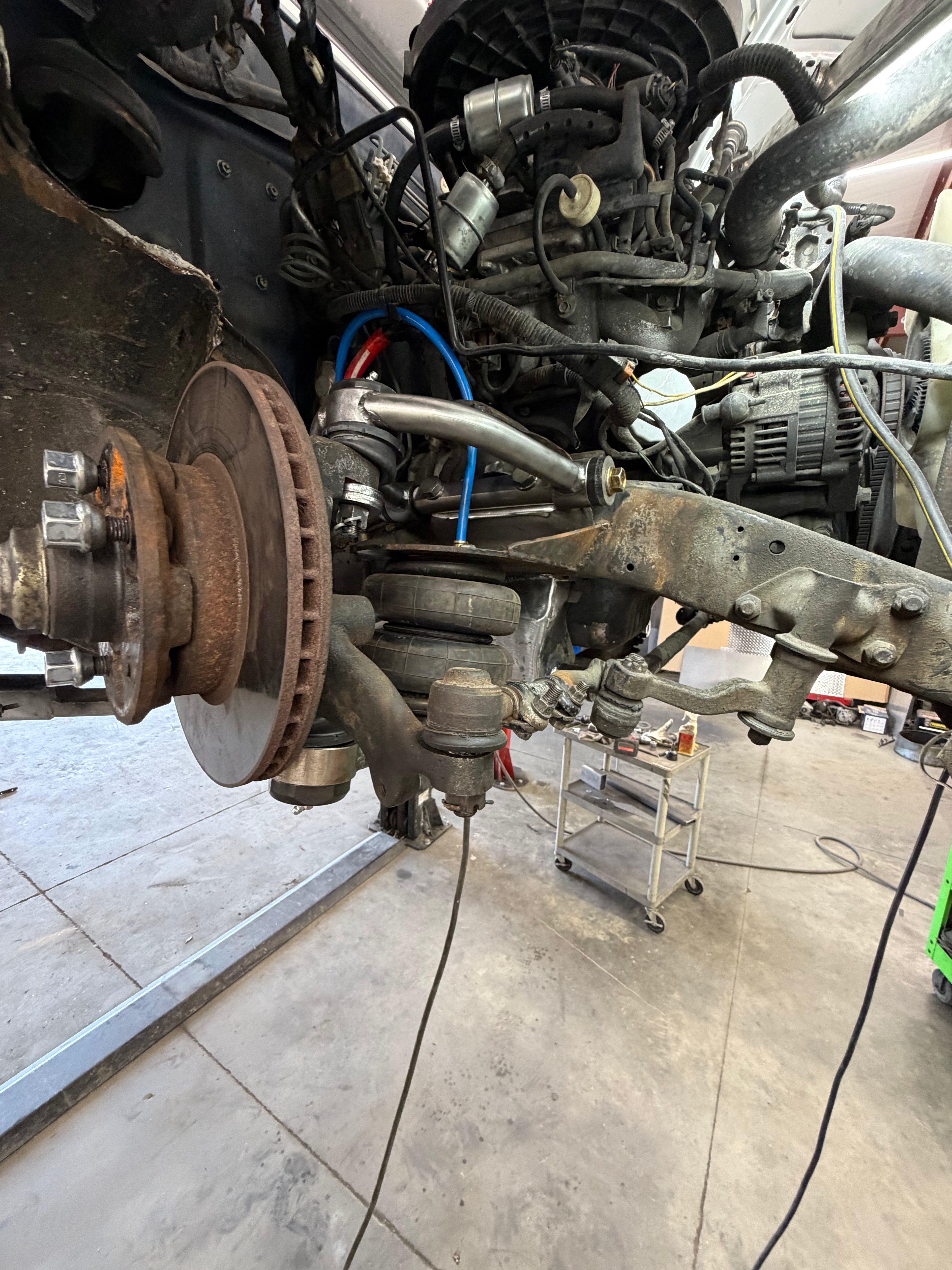 1986.5-1997 Nissan D21 to Toyota spindle conversion control arms